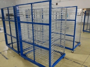 Xe đẩy phơi hàng