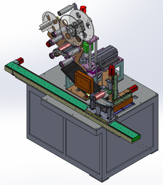 Máy dán nylon tự động