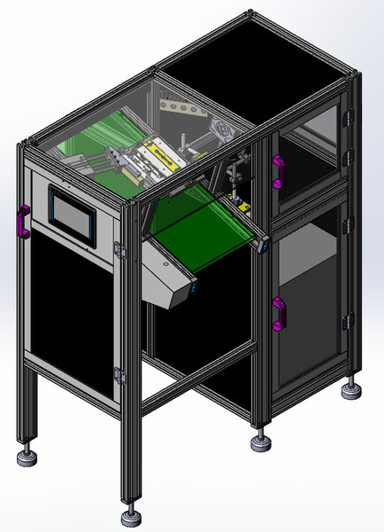 Máy Vision check màu chân PIN